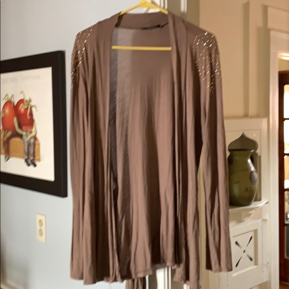Kimino style short duster